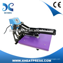 CE Approved Cheap Auto Open Semi-automatic Heat Transfer Machine for Thsirt